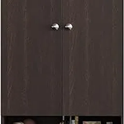 WOODWIDER Yosha Wardrobe for Kids, Baby Almirah for Clothes, Baby Storage Organizer, Cupboard for Clothes, Kids Wardrobe for Clothes/Toys/Books Wenge Finish-picture-51