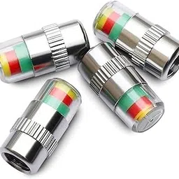 Carreno 4ps New Car Tire Pressure Caps 35 PSI 2.4 Bar TPMS Tire Pressure Monitor Sensor Indicator 3 Color Eye Alert-picture-17