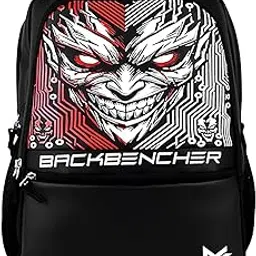 m teaser 45 Liter Backbencher Printed Backpack for School, College & Travel | Stylish Laptop Bag with Spacious Compartments & Padded Straps for Boys & Girls-picture-50