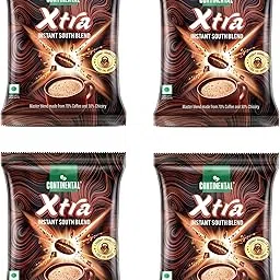 Continental Coffee Xtra Instant Coffee Powder 50G Pouch | Pack Of 4 | Strongest Instant Coffee | 200 Gram (50G * 4 Pouches)-picture-32