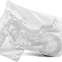 TUFFPAULIN Bike Cover, XXL Size, Transparent Color, UV Protection & Water Resistant Dustproof Plastic Bike Body Cover for Two Wheeler, Scooter, Motor Cycle with Carry Bag-image-30