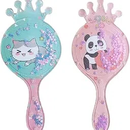 Gilli Shopee Newborn Baby Comb & Soft Brush Set Grooming Hair Care Products For Babies & Infants (Pack Of 2),Assorted-picture-58