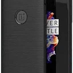 CEDO OnePlus 5 Rugged Cover | Armor TPU Military Grade Shockproof | Slim-Fit Anti-Slip Back Cover Case (Black)-picture-30