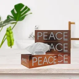 peace forever Peace Facial Tissues, Hygiene/Skin Safe Face Tissues 2 Ply - 100 Pulls Box | Made up of 100% Virgin Pulp & OBA-Free. FDA Certified - Pack of One & Pack of 4-picture-14