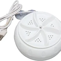 RAKSAK Mini Washing Machine Turbine Washing Machine Door Hinge Lightweight Turbo Washer with USB Cable for Home, Camping,College,Rooms Use-picture-34