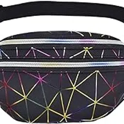 enakshi (label) Fanny Pack Waist Bag Adjustable Strap Waterproof for Running Fishing Travel Black|Clothing, Shoes & Accessories | Womens Handbags & Bags-picture-16