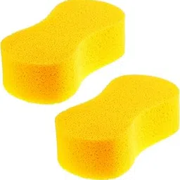 SidhiK Super Absorbent Multipurpose Yellow Sponge for Car and Bike Washing, Kitchen, Office, Bathroom & Home Cleaning, Walls, Windows and Other Surfaces-image-79