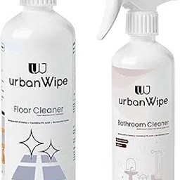 urbanWipe Floor & Bathroom Cleaner Combo Pack | Dirt Removal Liquid Surface Stains & Germs Cleaning & Ecofriendly Tough Hard Water Stain Remover, Spray Cleaner for Bathroom_(Each 500ml)-picture-13