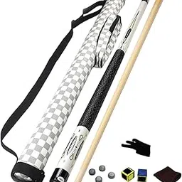 Pool Cue Stick Portable with Three Finger Glove Black Eight Final Pool Stick White 11.5Mm Tip|Sporting Goods|Indoor Games|Billiards|Cues-image-30