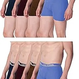 lux venus Men's Cotton Classic Regular Solid Trunks-picture-24