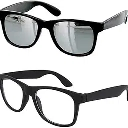 creek COMBO SUNGLASSES WAYFARER GREY & TRANSPARENT PACK OF 2-picture-25