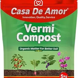 Casa De Amor Organic Vermicompost Fertilizer Manure for Plants and Home Garden (5 Kg)-picture-13