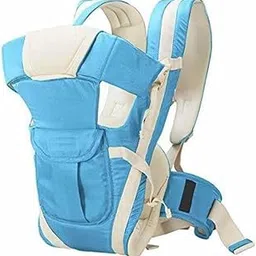 AvINTL Baby Carrier 4IN1 Carrying Positions with Safety Harness (Sky)-picture-34