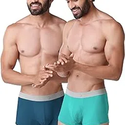alba Rocca | Cotton Elastane Stretch Boxer | Multicolor and Solid Boxer for Men | Sweat-Free | Breathable | Combo Pack of 2-picture-16