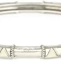 shaya by Caratlane Trikon Bracelet in Oxidised 925 Silver for women-picture-28