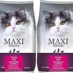 Maxi Persian Adult(+1 year) Dry Cat Food, Ocean Fish, 1.2kg (BUY 1 GET 1 FREE)-picture-26