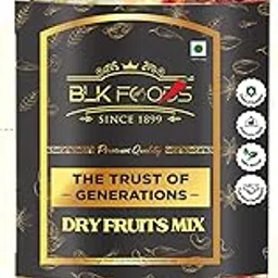 BLK FOODS Nutmix 500g | Mixed Nuts and Dried Fruits | Almond, Cashew, Raisins & Many More. (Pack of Jar)-picture-63