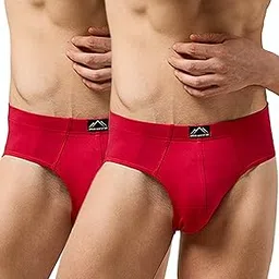 urban adventure Anti Bacterial Premium Cotton Spandex Briefs Underwear for Men with No Marks Waistband-Moisture Wicking and Stayfresh Treatment (Pack of 2)-picture-12
