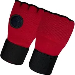 UJEAVETTE Boxing Inner Gloves Gear Gel Boxing Hand Wraps for Workout Taekwondo Red-picture-60