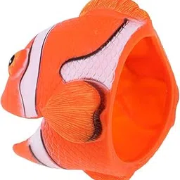 LOOM TREE® Vinyl Cartoon Animal Hand Puppet Kids Pretend Play Toy Party Favors Clownfish | Action Figures | Animals & Dinosaurs-picture-15