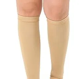 Medical Compression Stockings for Varicose Veins || Below Knee || COTTON FABRIC || HIGH COMPRESSION || With Stitching || Unisex || Breathable ||-image-71