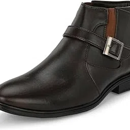 mactree PU Leather Men's Formal Ankle Boots-picture-10
