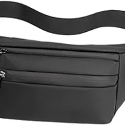 heavenglow Men Bag Fashion Lightweight Chest Bag for Street Shopping Climbing Black-Sporting Goods-Outdoor Sports-Camping & Hiking-Hiking Backpacks-Waist Packs & Bags-1 Bag-picture-40