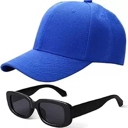 selloria Brand Combo Latest Boys/Men's Baseball Plain Adjustable Black Cap, (Pack of 2) for Set Men's Gift-picture-24