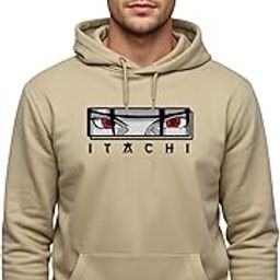 adro Men’s Itachi Uchiha Hoodie | 320 GSM Heavyweight Cotton Poly Fleece Printed Hoodies | Anime-Inspired Naruto Sharingan Eyes Graphic Sweatshirt for Winter & Streetwear-picture-20