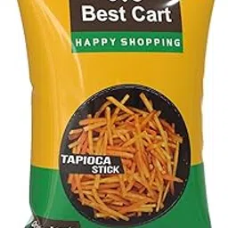 Best Cart-Happy shopping - Kerala Tapioca chips (kappa) Snacks - 400 GRAMS-image-5