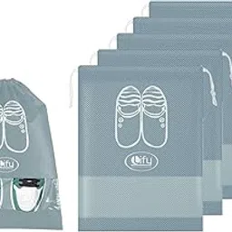 Lify Fabric Packing Organizers (Set of 6) (Multicolored)-picture-51