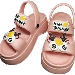 Women's Metallic Charms Fashion Slippers/Sandals With Adjustable Back Strap|Comfortable|Lightweight|Stylish & Anti-Skid|Waterproof Casual Beach Slides Mules Girls & Ladies. image 1