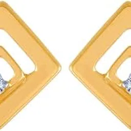 p.c. chandra jewellers Gold and Diamond Stud Earrings for Women-picture-49