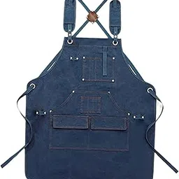 ECOMISTIQ LICHTS®Woodworking Shop Apron Gardening Apron for Technicians Men Women Blacksmiths Blue|Home & Garden | Tools | Tool Boxes Belts & Storage | Bags Belts & Pouches-image-5