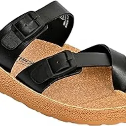 aerowalk Loop Toe Slide Slipper for Men | Comfortable| Lightweight |Anti Skid | Casual Office Footwear (KC34)-picture-36
