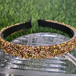 deepti chandna designs Beautiful Headband for Girls & Women (Gold & Copper)-picture-23