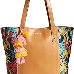 chumbak Tote Bag for Women | Stylish Bag for Work/Study/Travel | Professional Laptop Shoulder Bag for College image 1