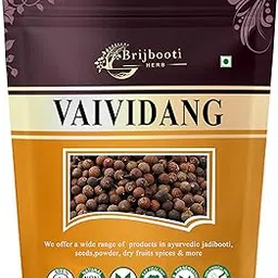 BIRJU MAHAVIR Vaividangbai Bidangvidangaembelia Ribesfalse Black Pepper, Natural, 100 Gram (Bmkb-186) - Seeds-picture-24
