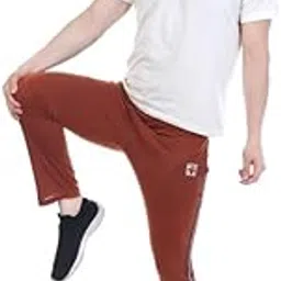 navii clothing Men?s Blended Cotton Track Pants with Elastic Waistband & Side Pockets ? Comfortable Gym, Running & Casual Wear Lower-picture-24