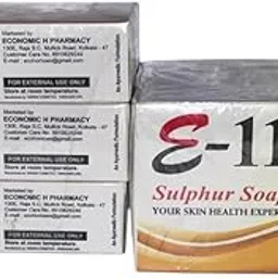 E-11 Sulphur Soap,100G (Pack of 6)-image-84