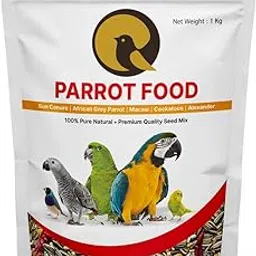 Fast-Acting Parrot Food 1Kg for Big,African Grey Parrot,Sun Conure,Macaw,Lovebird and Alexander - All Life Stages Mix Seeds-image-58