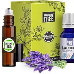 Speaking Tree - Lavender Essential Oil - 30ml -100% Pure, Natural, Undiluted & Therapeutic Grade - Best for Aromatherapy, Sleep & Relaxation, Skin & Hair Care - with Steel roller bottle-picture-31