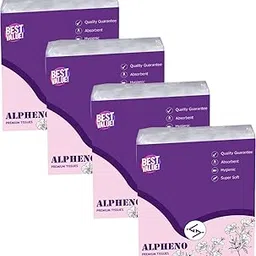 2 Ply Tissue paper Napkin pack of 6 (480 Sheets) absorbent cleaning cloth for dining table surface protection household office use versatile soft napkin for wiping-image-81