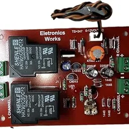 Electronic works Speaker Protection Board for Amplifier Stereo Channel (Working 0-12 Ac)-image-34