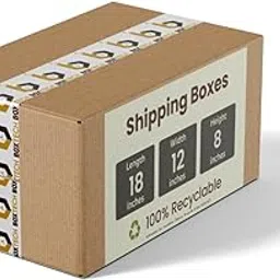 Box Tech™ | Corrugated Box | Pack of 10 | 18 X 12 X 8 Inches | 5-Ply | Premium Durable Cardboard Packaging Box for Shipping, Moving, and Storage.-picture-29
