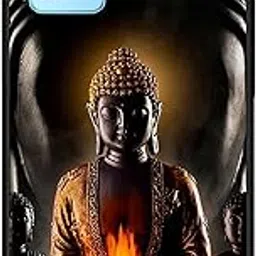 NDCOM for REALME 9i 4G Back Cover Gautam Budhha Printed Metal Case-picture-20
