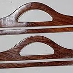 Trend N Trade Bag Handle for Purse, Bag, Macrame 12 * 3INCH SHEESHAM Wood-picture-38