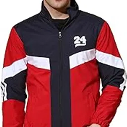 Men's Lightweight Casual & Windbreaker Jacket |Stand Collar Full Zip Up Stylish Jacket With Zipper Pocket for Sport, Running,UV Protection-image-24