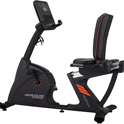 Hercules RBS80 Recumbent Bike | 17 kg Flywheel | 10 Programs | LCD Display | Magnetic Resistance | 150kg Max User Weight-picture-27