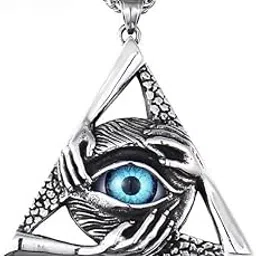 meenaz Pendant for Men Evil Eye Dragon Black Silver chain for men Boys boyfriend gents locket Necklace for men Boy girls Women Stainless Steel neck chain lockets mens chains fashion Long Stylish 60-picture-49